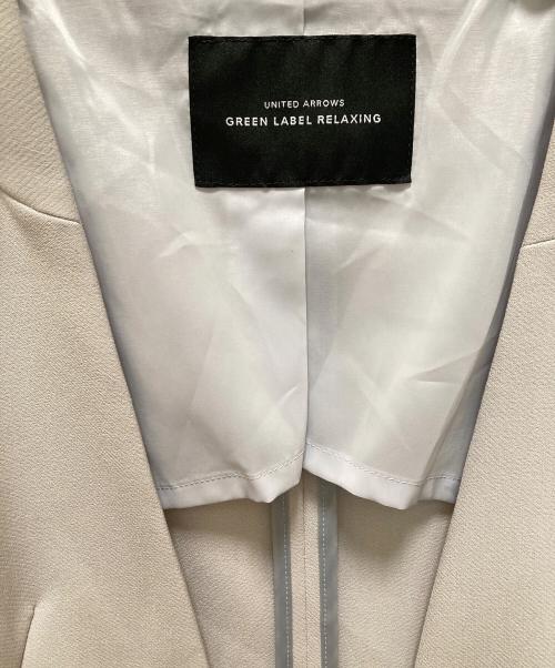 green label relaxing（グリーンレーベルリラクシング）green label relaxing (グリーンレーベルリラクシング) D ノーラペル ジャケット グレー サイズ:34 未使用品の古着・服飾アイテム