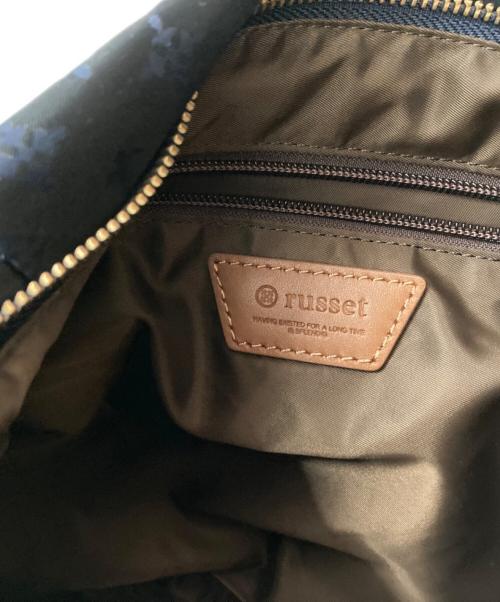 russet（ラシット）russet (ラシット) 2WAYワンショルダーバッグ ネイビーの古着・服飾アイテム