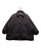 CALUXキャラクス）の古着「PUFFER COACH JACKET」｜ブラック