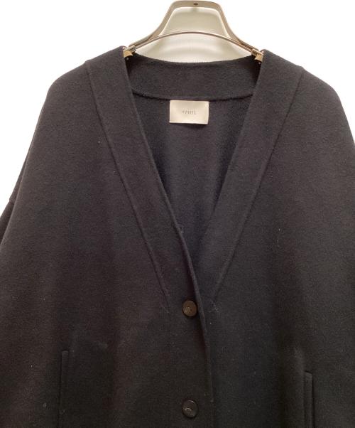 LE PHIL（ル フィル）LE PHIL (ル フィル) ソフトウールリバーポンチョ アウター ブラック サイズ:FREEの古着・服飾アイテム