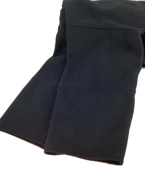 LE PHIL（ル フィル）LE PHIL (ル フィル) ソフトウールリバーポンチョ アウター ブラック サイズ:FREEの古着・服飾アイテム