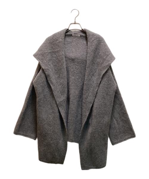 EVERYDAY I LIKE.（エヴリデイ アイ ライク）EVERYDAY I LIKE. (エヴリデイ アイ ライク) Alpaca Fluffy Gown グレー サイズ:FREEの古着・服飾アイテム