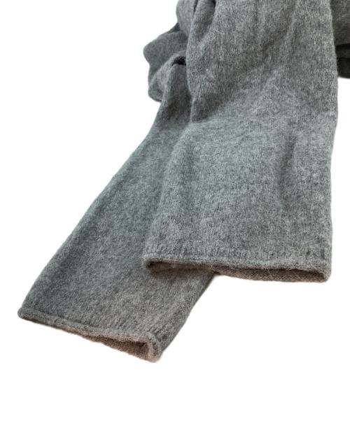 EVERYDAY I LIKE.（エヴリデイ アイ ライク）EVERYDAY I LIKE. (エヴリデイ アイ ライク) Alpaca Fluffy Gown グレー サイズ:FREEの古着・服飾アイテム