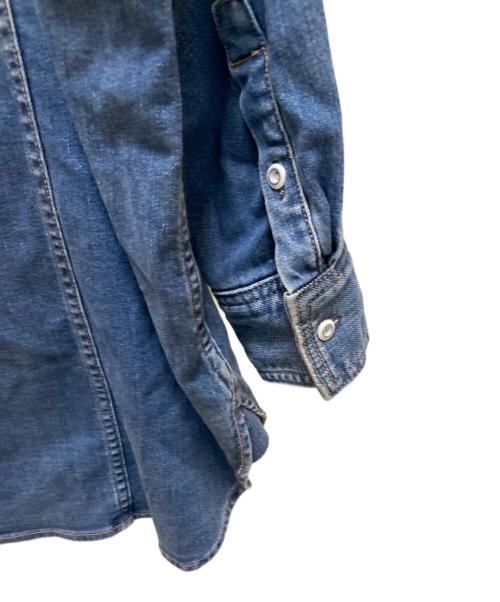 Healthy DENIM（ヘルシーデニム）Healthy DENIM (ヘルシーデニム) アーモンド オーバーサイズデニムシャツ インディゴ サイズ:1の古着・服飾アイテム