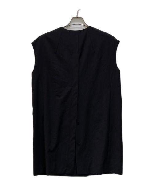 LE PHIL（ル フィル）LE PHIL (ル フィル) サマーウールジレ ブラック サイズ:Freeの古着・服飾アイテム