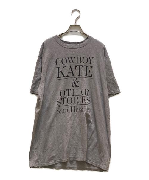 Couture d'adam（クチュールドアダム）COUTURE D'ADAM (クチュールドアダム) Sam Haskins コラボプリントTシャツ グレー サイズ:40の古着・服飾アイテム