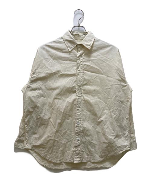 FRAMeWORK（フレームワーク）FRAMeWORK (フレームワーク) コットンレギュラーカラーシャツ 3 アイボリー サイズ:Freeの古着・服飾アイテム