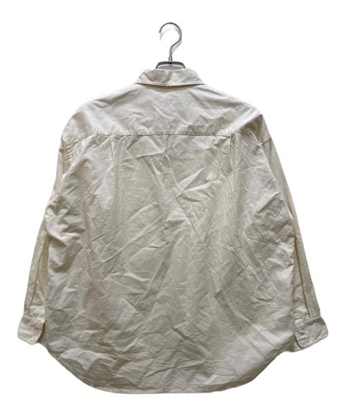 FRAMeWORK（フレームワーク）FRAMeWORK (フレームワーク) コットンレギュラーカラーシャツ 3 アイボリー サイズ:Freeの古着・服飾アイテム