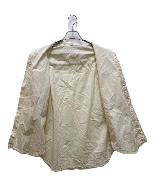 FRAMeWORK（フレームワーク）FRAMeWORK (フレームワーク) コットンレギュラーカラーシャツ 3 アイボリー サイズ:Freeの古着・服飾アイテム