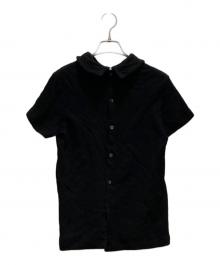 tricot COMME des GARCONS（トリココムデギャルソン）の古着「ラウンドカラーカットソー」｜ブラック