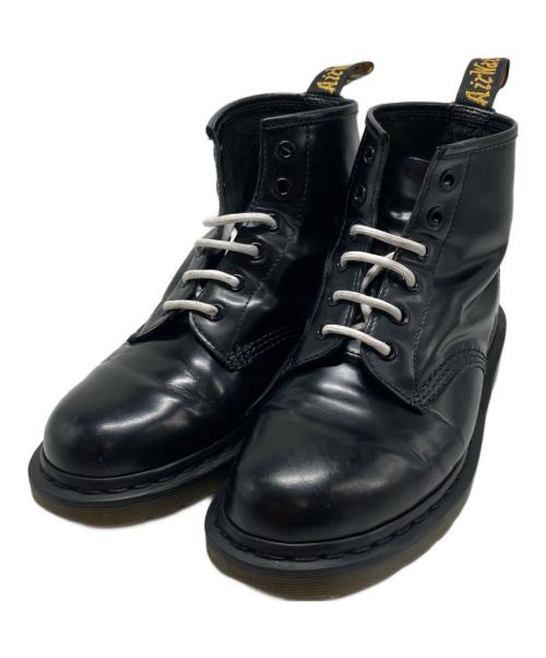 Dr.Martens（ドクターマーチン）Dr.Martens (ドクターマーチン) 6 ホール レースアップブーツ ブラック サイズ:UK7の古着・服飾アイテム