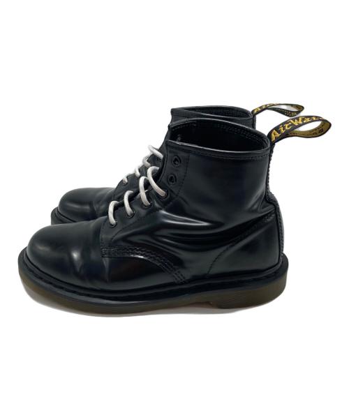 Dr.Martens（ドクターマーチン）Dr.Martens (ドクターマーチン) 6 ホール レースアップブーツ ブラック サイズ:UK7の古着・服飾アイテム