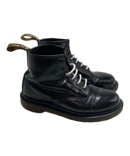 Dr.Martens（ドクターマーチン）Dr.Martens (ドクターマーチン) 6 ホール レースアップブーツ ブラック サイズ:UK7の古着・服飾アイテム
