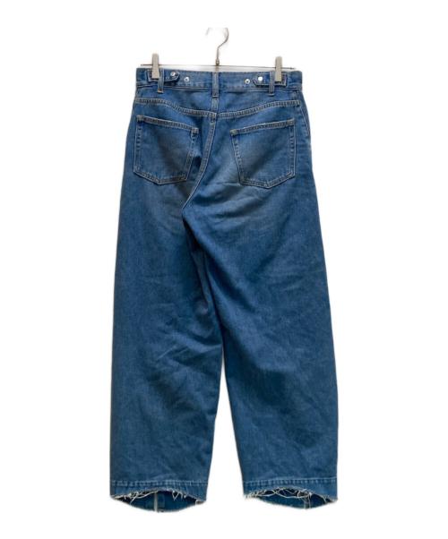 Adam et Rope（アダム エ ロペ）Adam et Rope (アダム エ ロペ) サステナブル ルーズフィットアジャストデニム ブルー サイズ:36の古着・服飾アイテム