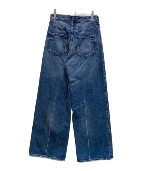 upper hights（アッパーハイツ）upper hights (アッパーハイツ) ストレートデニムパンツ インディゴ(COSMOS) サイズ:24の古着・服飾アイテム