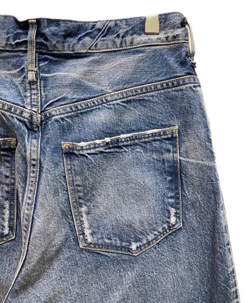 upper hights（アッパーハイツ）upper hights (アッパーハイツ) ストレートデニムパンツ インディゴ(COSMOS) サイズ:24の古着・服飾アイテム