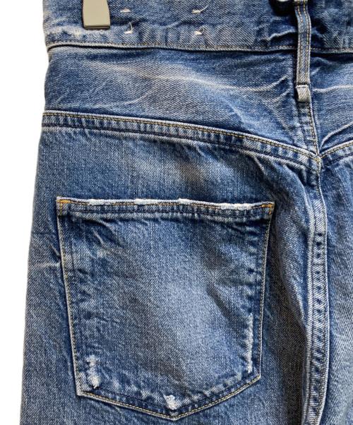 upper hights（アッパーハイツ）upper hights (アッパーハイツ) ストレートデニムパンツ インディゴ(COSMOS) サイズ:24の古着・服飾アイテム