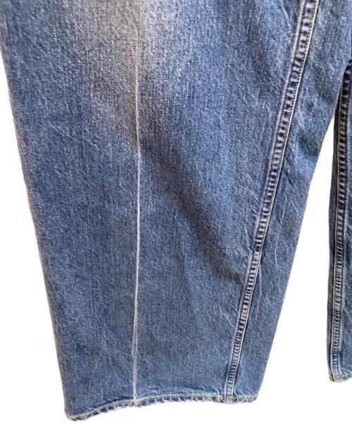 upper hights（アッパーハイツ）upper hights (アッパーハイツ) ストレートデニムパンツ インディゴ(COSMOS) サイズ:24の古着・服飾アイテム