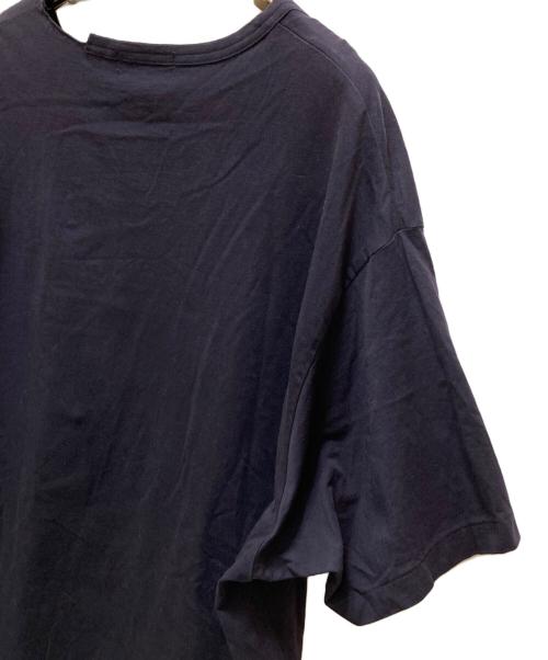 Yohji Yamamoto pour homme（ヨウジヤマモト プールオム）Yohji Yamamoto pour homme (ヨウジヤマモト プールオム) フロントスリット ロング カットソー ネイビー サイズ:3の古着・服飾アイテム