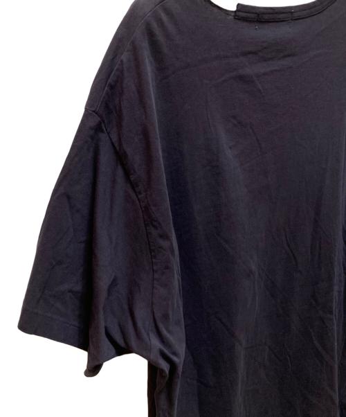 Yohji Yamamoto pour homme（ヨウジヤマモト プールオム）Yohji Yamamoto pour homme (ヨウジヤマモト プールオム) フロントスリット ロング カットソー ネイビー サイズ:3の古着・服飾アイテム