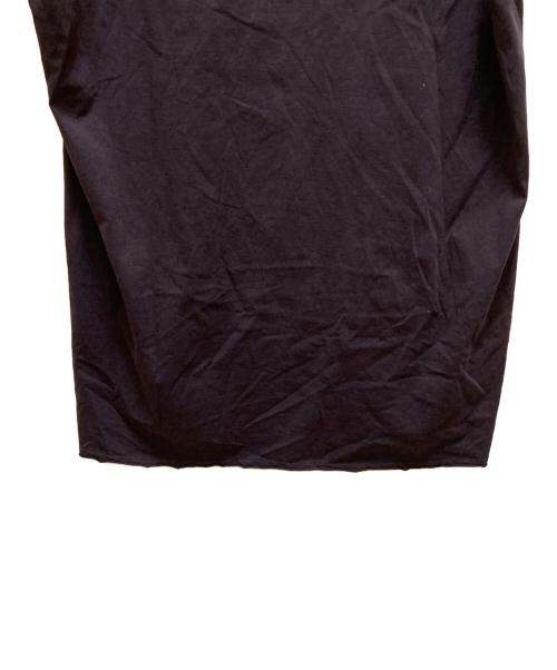 Yohji Yamamoto pour homme（ヨウジヤマモト プールオム）Yohji Yamamoto pour homme (ヨウジヤマモト プールオム) フロントスリット ロング カットソー ネイビー サイズ:3の古着・服飾アイテム