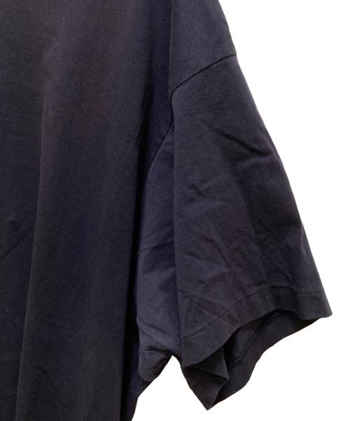 Yohji Yamamoto pour homme（ヨウジヤマモト プールオム）Yohji Yamamoto pour homme (ヨウジヤマモト プールオム) フロントスリット ロング カットソー ネイビー サイズ:3の古着・服飾アイテム