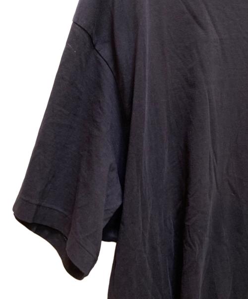 Yohji Yamamoto pour homme（ヨウジヤマモト プールオム）Yohji Yamamoto pour homme (ヨウジヤマモト プールオム) フロントスリット ロング カットソー ネイビー サイズ:3の古着・服飾アイテム