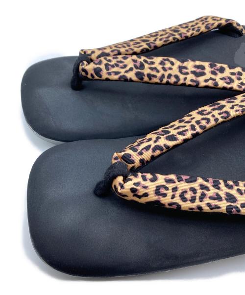 ごゑもん（ゴエモン）ごゑもん (ゴエモン) Denham (デンハム) ナカメマン (ナカメマン) コラボ 雪駄 × Undaスニーカー ブラック サイズ:XXLの古着・服飾アイテム