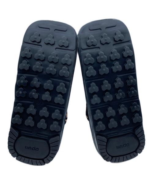 ごゑもん（ゴエモン）ごゑもん (ゴエモン) Denham (デンハム) ナカメマン (ナカメマン) コラボ 雪駄 × Undaスニーカー ブラック サイズ:XXLの古着・服飾アイテム