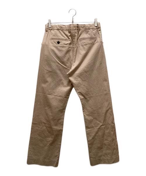 SUNSEA（サンシー）SUNSEA (サンシー) FLANNEL CHECK PANTS ベージュ サイズ:3の古着・服飾アイテム