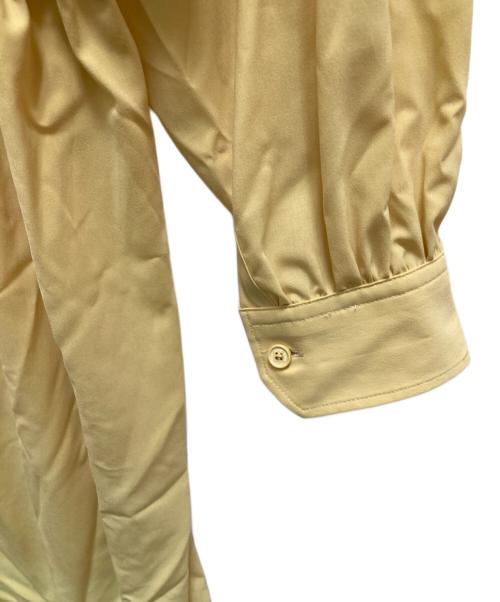 HYKE（ハイク）HYKE (ハイク) ギャザーシャツドレス イエロー サイズ:2の古着・服飾アイテム
