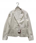 Max Mara Studioマックスマーラ ストゥディオ）の古着「ストレッチ2Bテーラードジャケット」｜ホワイト
