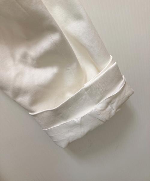 Max Mara Studio（マックスマーラ ストゥディオ）MAX MARA STUDIO (マックスマーラ ストゥディオ) ストレッチ2Bテーラードジャケット ホワイト サイズ:46の古着・服飾アイテム