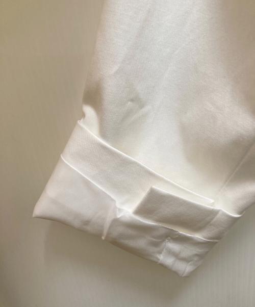 Max Mara Studio（マックスマーラ ストゥディオ）MAX MARA STUDIO (マックスマーラ ストゥディオ) ストレッチ2Bテーラードジャケット ホワイト サイズ:46の古着・服飾アイテム