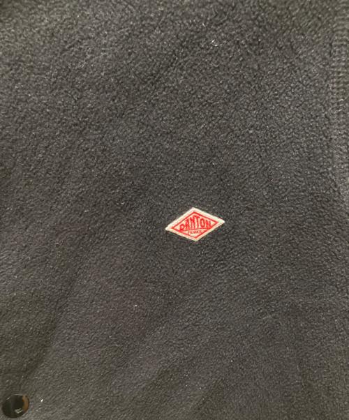 DANTON（ダントン）DANTON (ダントン) ノーカラー フリース ジャケット ブラック サイズ:36の古着・服飾アイテム