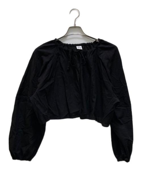 ORCIVAL（オーシバル）ORCIVAL (オーシバル) Sheer Voile Short Bolero shirt ブラック サイズ:SIZE　1の古着・服飾アイテム