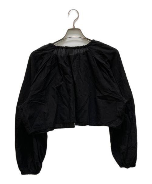 ORCIVAL（オーシバル）ORCIVAL (オーシバル) Sheer Voile Short Bolero shirt ブラック サイズ:SIZE　1の古着・服飾アイテム