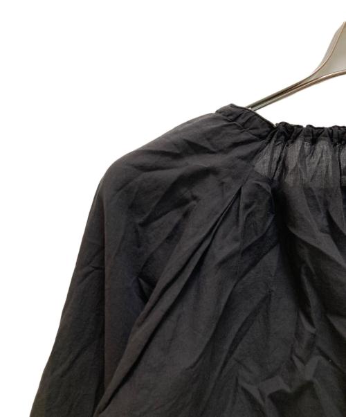 ORCIVAL（オーシバル）ORCIVAL (オーシバル) Sheer Voile Short Bolero shirt ブラック サイズ:SIZE　1の古着・服飾アイテム