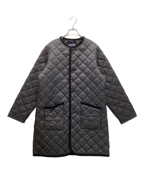 LAVENHAM（ラベンハム）LAVENHAM (ラベンハム) ロングライン ラウンドカラーコート LAMPBLACK サイズ:40の古着・服飾アイテム