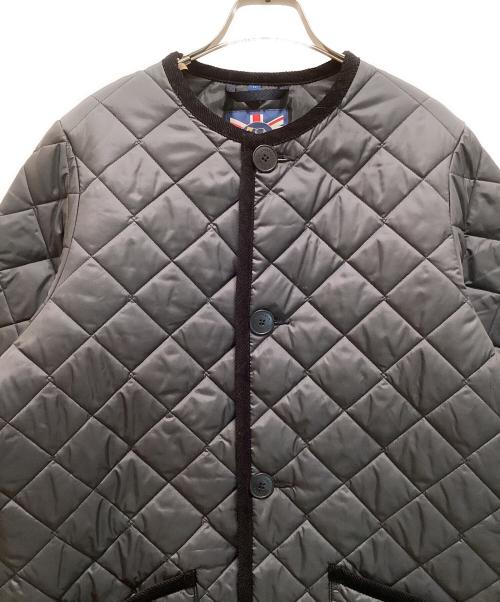 LAVENHAM（ラベンハム）LAVENHAM (ラベンハム) ロングライン ラウンドカラーコート LAMPBLACK サイズ:40の古着・服飾アイテム