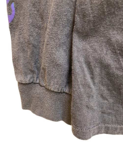 HARLEY-DAVIDSON（ハーレーダビッドソン）HARLEY-DAVIDSON (ハーレーダビッドソン) 90s フレイムプリントロングスリーブカットソー グレー サイズ:Lの古着・服飾アイテム