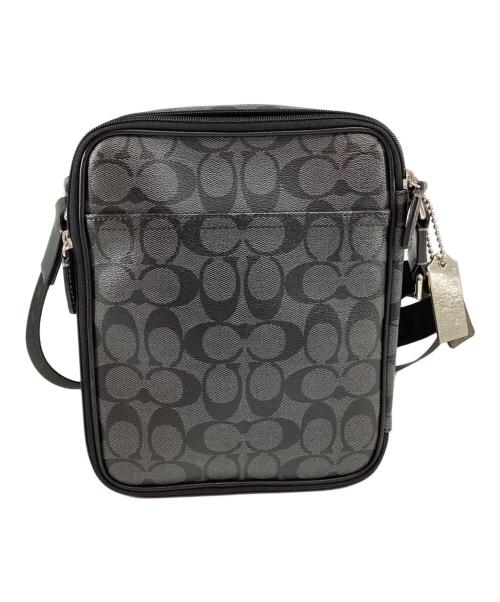 COACH（コーチ）COACH (コーチ) シグネチャーショルダーバッグ ブラックの古着・服飾アイテム