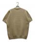 HUF (ハフ) KNIT POLO ベージュ サイズ:XXL：5000円