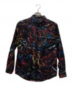 PS Paul SmithＰＳポールスミス）の古着「総柄シャツ」｜ブラック