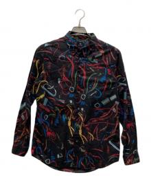 PS Paul Smith（ＰＳポールスミス）の古着「総柄シャツ」｜ブラック