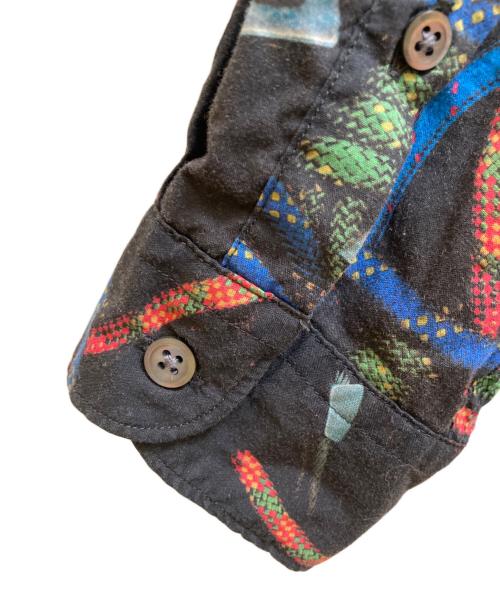 PS Paul Smith（ＰＳポールスミス）PS Paul Smith (ＰＳポールスミス) 総柄シャツ ブラック サイズ:Mの古着・服飾アイテム