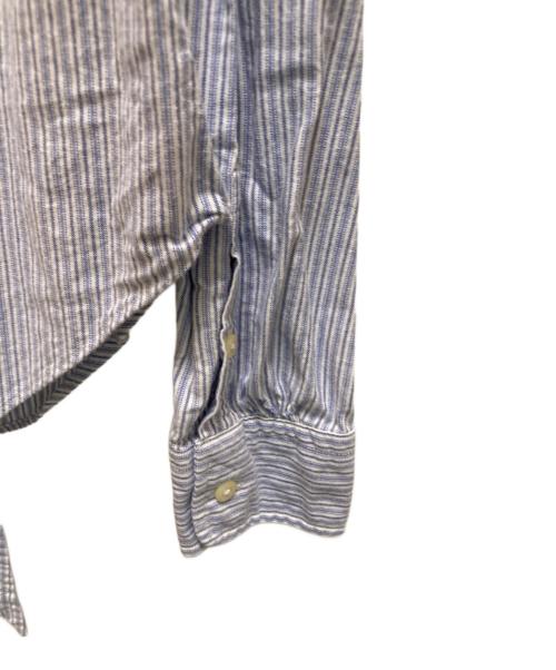 POLO RALPH LAUREN（ポロ・ラルフローレン）POLO RALPH LAUREN (ポロ・ラルフローレン) ボウタイシャツ インディゴ サイズ:2の古着・服飾アイテム