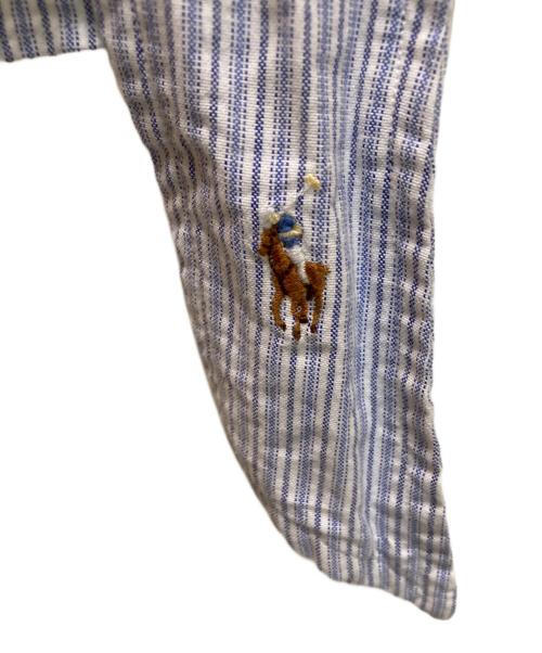 POLO RALPH LAUREN（ポロ・ラルフローレン）POLO RALPH LAUREN (ポロ・ラルフローレン) ボウタイシャツ インディゴ サイズ:2の古着・服飾アイテム