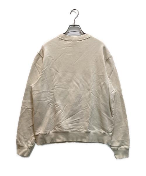 LACOSTE LIVE（ラコステライブ）LACOSTE LIVE (ラコステライブ) SINCE 1927 クルーネックスウェット ベージュ サイズ:Mの古着・服飾アイテム