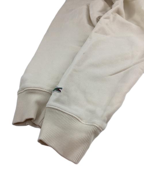 LACOSTE LIVE（ラコステライブ）LACOSTE LIVE (ラコステライブ) SINCE 1927 クルーネックスウェット ベージュ サイズ:Mの古着・服飾アイテム